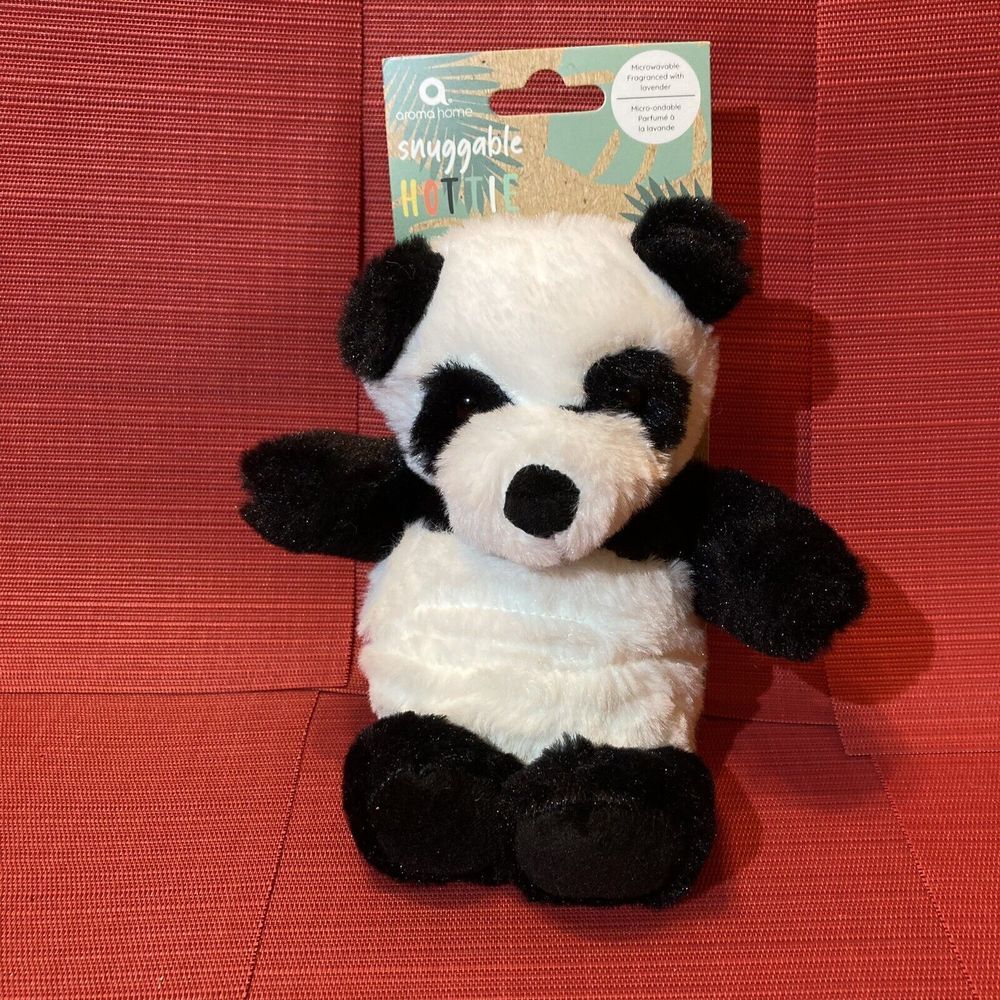 Aroma Home Panda‎ Hottie / Microwavable with Lavender / Small / Stuffed Animal